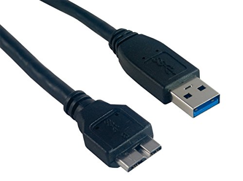 Storite USB 3.0 A to Micro B Cable For WD/Seagate/Clickfree/Toshiba/Samsung/Hitachi External Hard Drives (3 Feet)