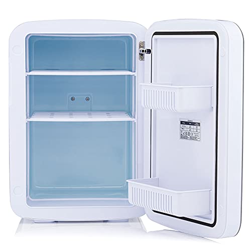 Subcold - Refrigerador y calentador Ultra 15 – Mini Nevera 15 litros, 3.a Generación, Compacto, portátil y silencioso, Opciones de alimentación CA + CC (Gris) (Black)