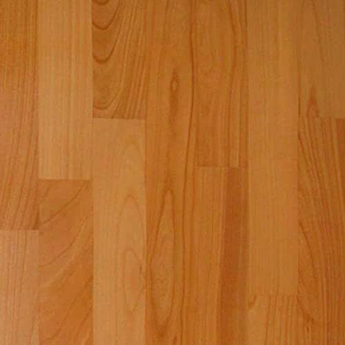 Suelo de vinilo aspecto madera, color Haya o Wengue. Suelo PVC decorativo habitación, pasillo, cocina. Efecto parquet. Ancho 1,4m. (140_x_300_cm, Haya)