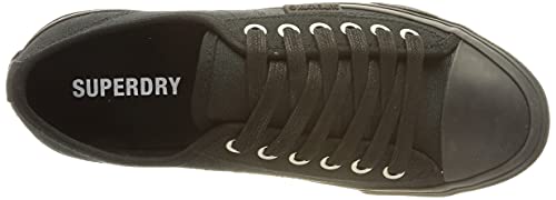 Superdry Low Pro Classic Sneaker, Zapatillas Mujer, Negro, 38 EU