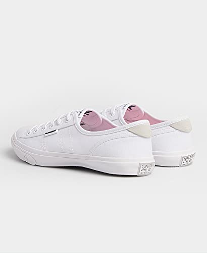 Superdry Low Pro Sneaker, Zapatillas Mujer, Blanco (Optic White 26c), 37 EU