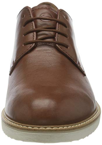 Tamaris 1-1-23321-26, Zapatos de Cordones Derby Mujer, marrón Brandy, 39 EU