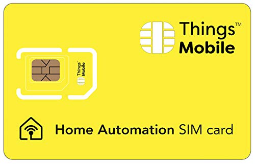 Tarjeta SIM para domótica / home automation - GSM / 2G / 3G / 4G - ideal para sistemas de domótica para uso doméstico e industrial con un crédito incluido de 10 €