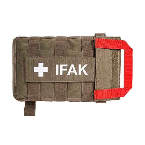 Tasmanian Tiger TT IFAK Pouch VL L - Kit de primeros auxilios compatible con Molle - Bolsa de cinturón para senderismo, actividades al aire libre, viajes, policía (Coyote Brown)