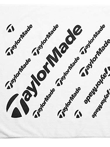 TaylorMade Tour Towel Toalla, Unisex Adulto, Blanco, Talla única