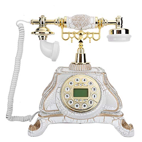 Teléfono Retro, teléfono Fijo Antiguo Tradicional Europeo para Regalos, Sala de Estar, cabecera de Dormitorio, Sala de Estudio, Hotel