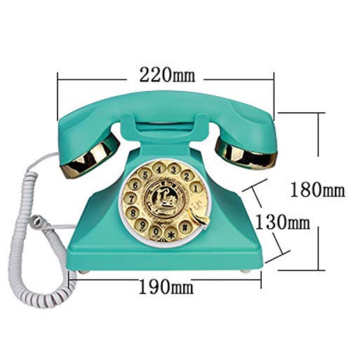 Teléfono Vintage de Estilo Occidental con números de Tiendas de antigüedades