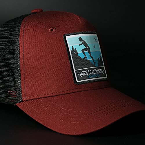 The Indian Face Gorra - Born to Ultratrail Red/Black
