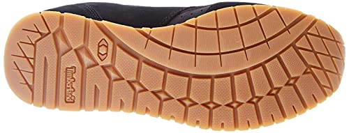 Timberland Lufkin Fabric and Leather Oxford Sneaker Basic Zapatillas para Hombre, Negro (Black Suede), 44 EU
