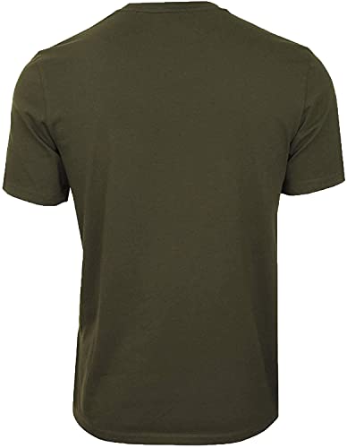 Timberland UOMO T-Shirt con Logo Verde Militare Mod. TBA2C2R M