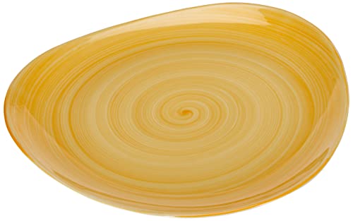 TOGNANA PORCELLANE S.P.A. TY000271054 Tognana Giotto - Plato llano (273 mm, porcelana), color amarillo