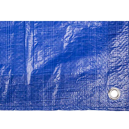 Toldo reforzado gramaje 90 grs, 4 x 6 m, color azul - Catral 560113