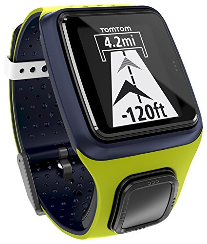 TomTom Runner Watch Ltd Ed. - GPS de Mano, Verde/Azul Oscuro