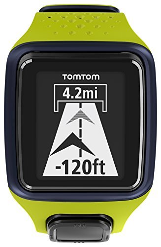 TomTom Runner Watch Ltd Ed. - GPS de Mano, Verde/Azul Oscuro