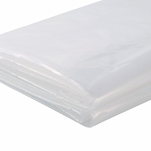 TopSoon Bolsa de Colchón para Almacenamiento Plástico Transparente 198 x 244 x 25.4 cm