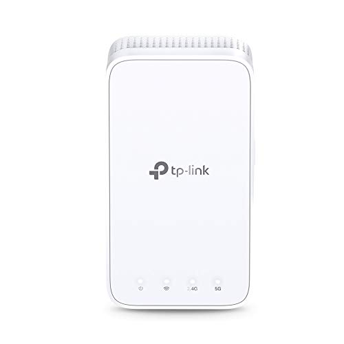 TP-Link RE300 AC1200 - Repetidor de WiFi inteligente sin interrupción (Amplificador de WiFi, One Mesh con smart Roaming, Doble banda high speed, soporta hasta 32 dispositivos simultáneamente