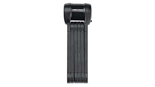 Trelock Candado plegable unisex para adultos FS 580 Toro X-Press 900, negro, 900 mm