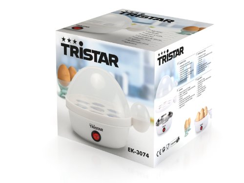 Tristar EK-3074 – Cocedor de huevos, para 7 huevos, color blanco