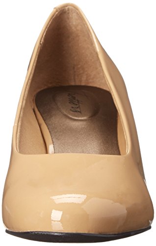 Trotters Candela - Zapatos de Vestir para Mujer Hautfarben - Nude Patent/US Frauen, Color Beige, Talla 35.5 EU