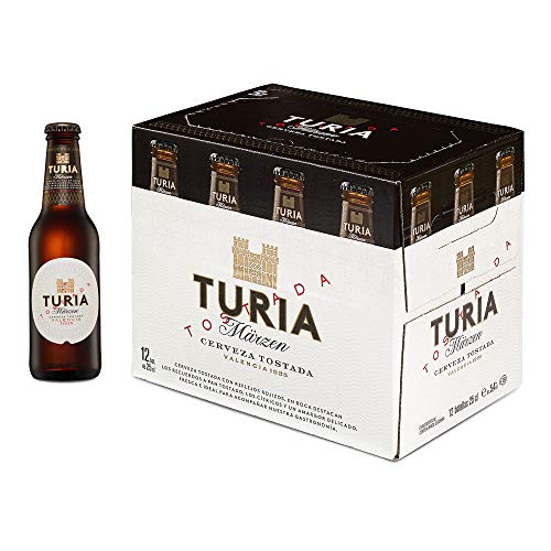 Turia Marzen Cerveza Tostada - Caja de 12 Botellas 25cl