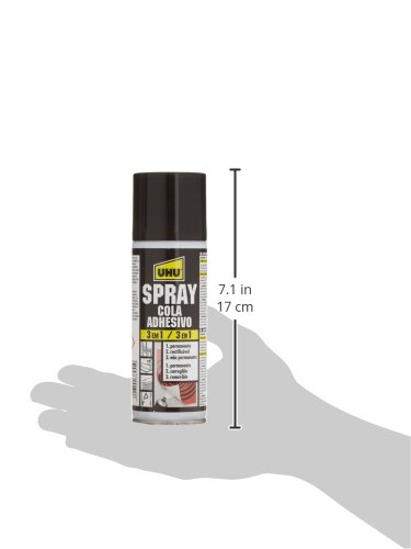 UHU® Pegamento en spray 3 en 1- 200 ml.
