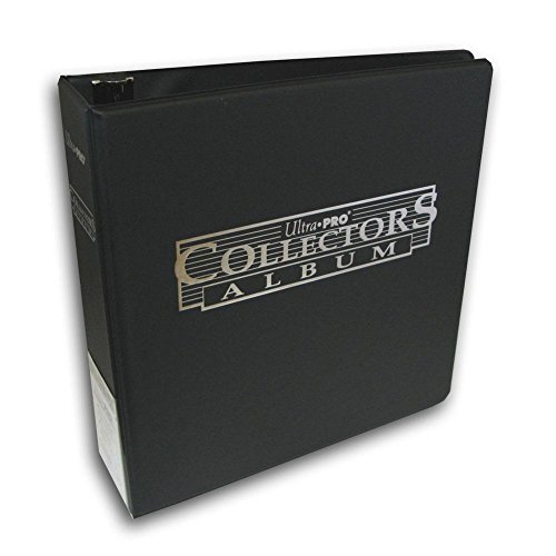 Ultra Pro-E-81406 Álbum 3 Anillas Collector, Color Negro (ALB3COLBL)