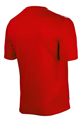 UMBRO 22000I Camiseta de Entrenamiento, Hombre, Rojo, L