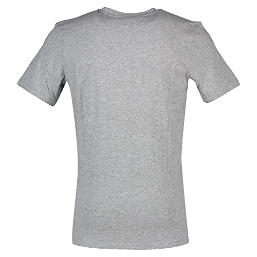 Umbro Camiseta de algodón para Hombre, Hombre, Camiseta, 64872U, Gris Marl/Blanco, M