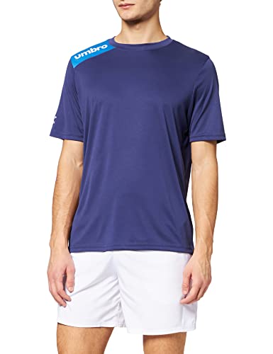 Umbro Fight Camiseta De Fútbol, Hombre, Azul Marino, M