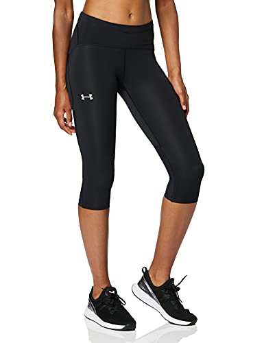 Under Armour Fly Fast Speed Capri, Mujer, Negro, MD