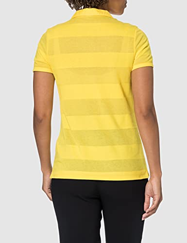 United Colors of Benetton Polo M 38aye3224 Camisa, Amarillo 3n7, Mujer