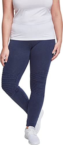 Urban Classics Leggings Denim Jersey, Leggings De Deporte, para Mujer, Azul (Indigo), Medium (Talla del fabricante: Medium)
