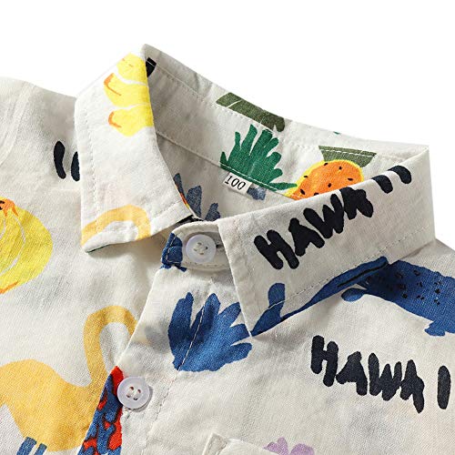 URMAGIC Boys Clothes Baby Boys Toddler Pineapple Pattern Long Sleeve Shirts Blouse Spring Clothes Outfits