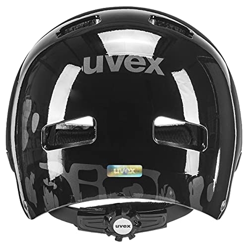 Uvex Kid 3 Casco de Ciclismo, Unisex, Dirtbike Black, 51-55 cm