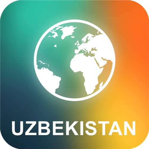 Uzbekistán Offline Mapa