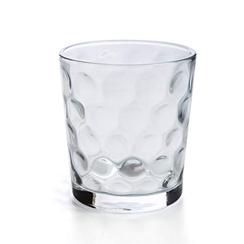 Vajilla blanca completa para 6 personas 18 piezas + Set de 6 vasos de vidrio 26cl