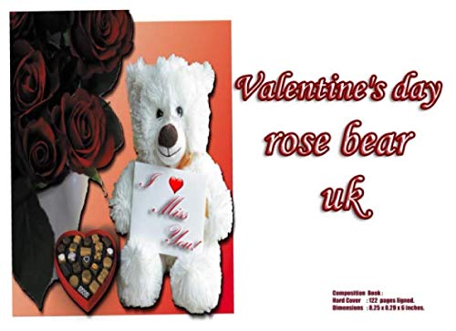 Valentine's day rose bear uk, valentine rose bear, happy chocolate day gifts for couples girlfriend boyfriend wife husband best friends parents dad ... you! (Great & Unique Gifts Valentine's Day)