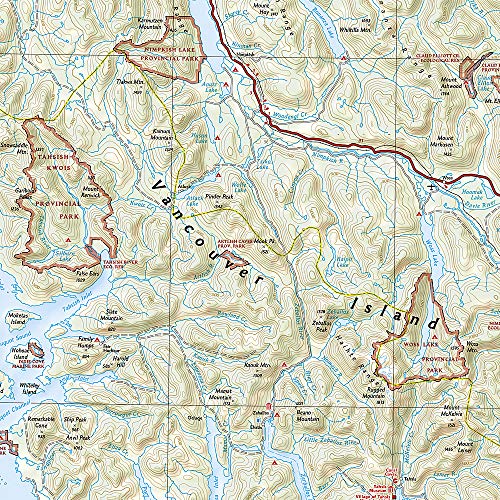 Vancouver Island Map: 3128 (National Geographic Adventure Map)