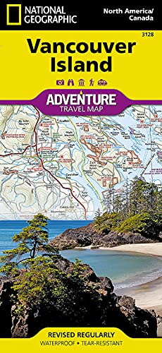 Vancouver Island Map: 3128 (National Geographic Adventure Map)