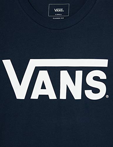 Vans Herren Classic T - Shirt, Blau (Navy/white), Medium