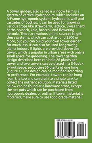 VERTICAL TOWER GARDENING: A Definitive Guide On How To Make Your Vertical Indoor And Outdoor Garden