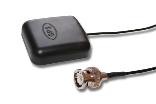 vhbw Antena GPS Compatible con Garmin GPSMap 235 Sounder, 238 Sounder, 276, 276c navegador - Base magnética, con conexión BNC, 5 m