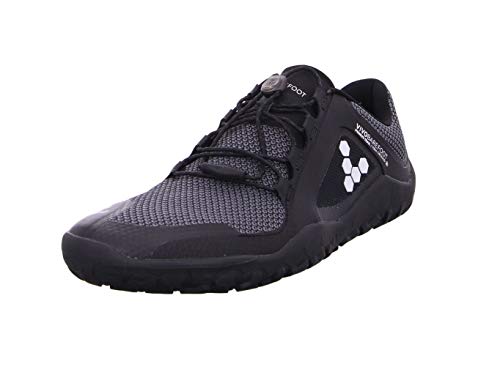 Vivobarefoot Primus Trail Firm Ground - Zapatillas de atletismo para hombre, color Negro, talla 43 EU Weit
