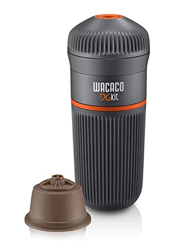 WACACO DG Kit, Accesorio para Máquina de Espresso Portátil Nanopresso, Compatible con Cápsulas de Café DG, Perfecto para Viajes, Camping o Uso de Oficina
