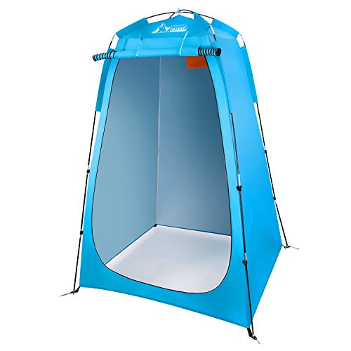 WADEO Tienda de campaña de privacidad instantánea portátil tienda de ducha al aire libre, inodoro de campamento, refugio de lluvia para camping y playa