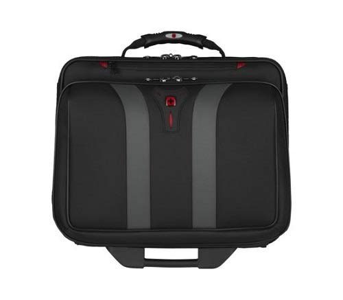 Wenger 600659 - Tranvía maletines para portátil de 17", Negro, 42 x 35 x 25 cm, 24 litros