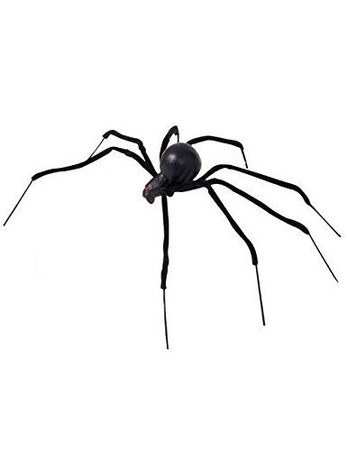 WIDMANN 599386031 - araña Viuda Negra moldeable 90 cm