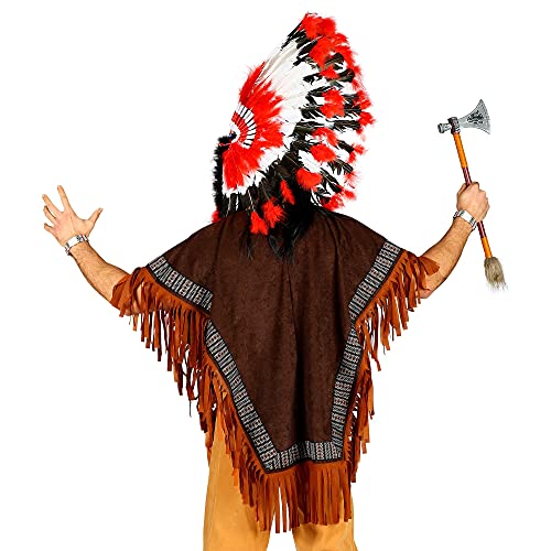WIDMANN - Disfraz indio para hombre, multicolor, talla única