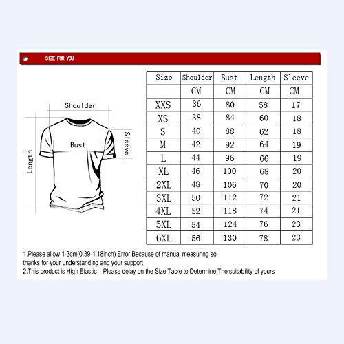 Wijider Kurzarmhemden Herren，Unisex Shirt - Herren Sommermode 3D Green Square Print Kurzarm T-Shirt Sommer Atmungsaktives T-Shirt-XXL