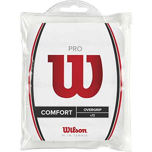 Wilson Pro Overgrip - Mango de Raqueta, Color Blanco